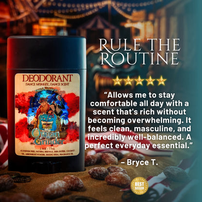 Organ Grinder - Deodorant - Moonlit Blueberry Jam, Cheesecake Filling, Roasted Almond Praline