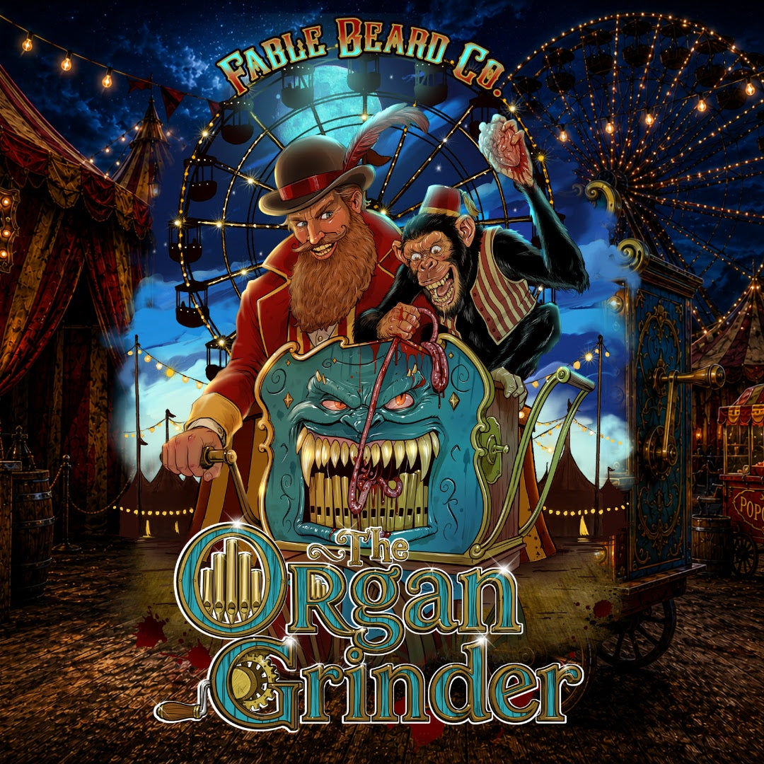 Organ Grinder - Cologne - Moonlit Blueberry Jam, Cheesecake Filling, Roasted Almond Praline