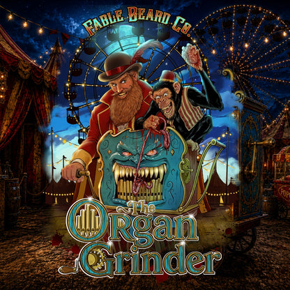 Organ Grinder - Cologne - Moonlit Blueberry Jam, Cheesecake Filling, Roasted Almond Praline