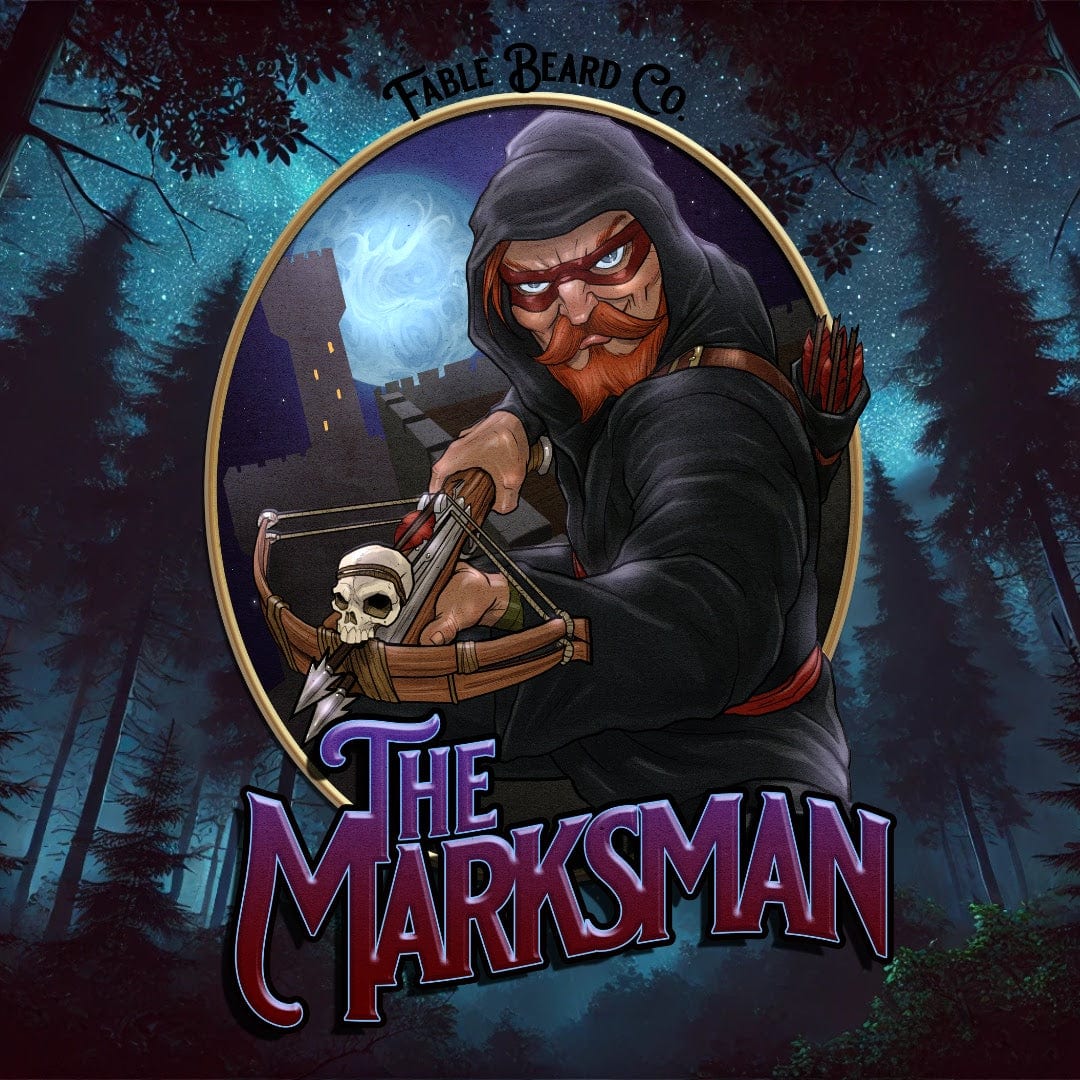 The Marksman - Beard Oil - Crisp Pine, Warm Cedar, Fresh Sandalwood, Soft Mosses, and Mystical Amber