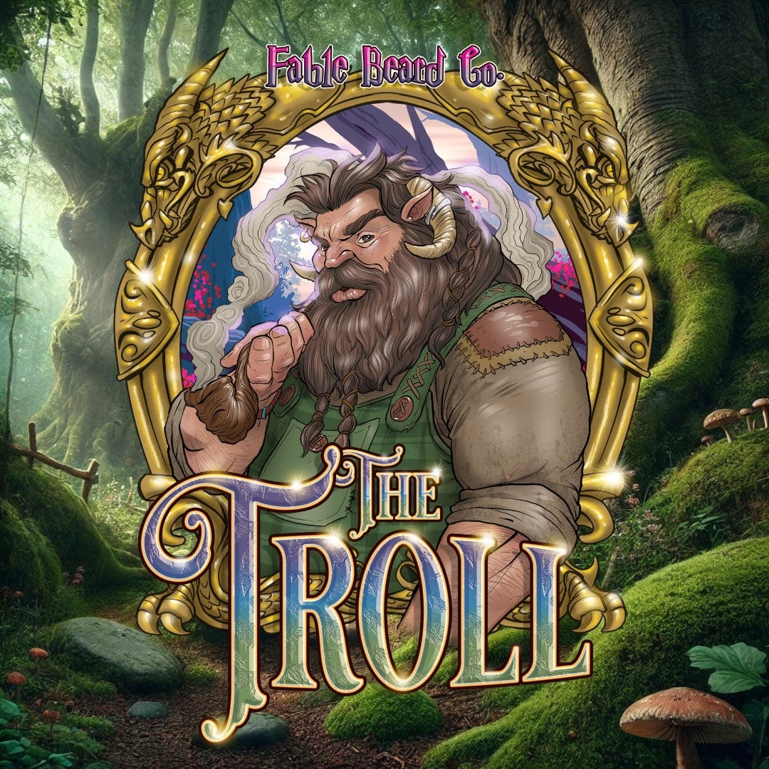 The Troll - Beard Balm - Sandalwood Pipe, Oak Moss Bridge, Refreshing Stream, and Bright Spring Air