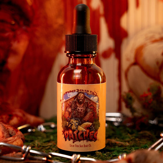 Patches - Beard Oil - Spiced Pumpkin Puree, Dark Mocha, Burnt Honey Drizzle