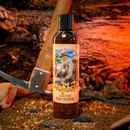 The Prospector - Beard Conditioner - Glacier Creek Water, Sugar Pine Timber, Frontier Turned Soil
