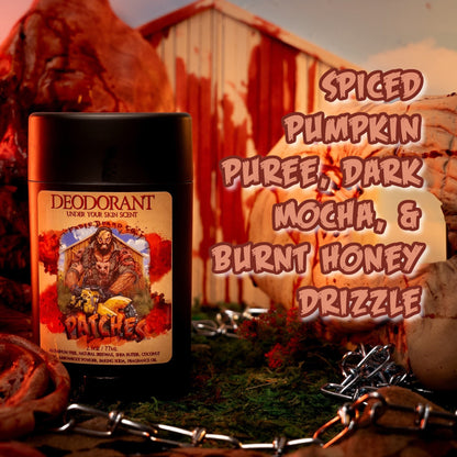 Patches - Deodorant - Spiced Pumpkin Puree, Dark Mocha, Burnt Honey Drizzle