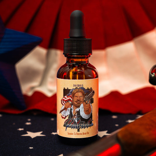 The Patriot - Beard Oil - Southern Pecan Pie, Fresh Spring Berries, and Creamy Vanilla
