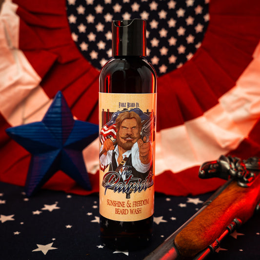 The Patriot - Beard Wash - Southern Pecan Pie, Fresh Spring Berries, and Creamy Vanilla