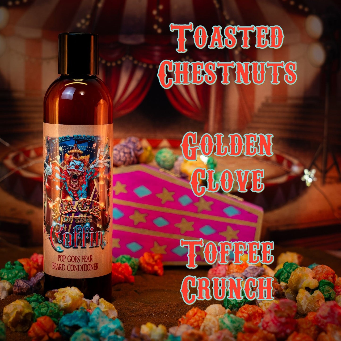 Jack-In-The-Coffin - Beard Conditioner - Toasted Chestnuts, Golden Clove, Toffee Crunch