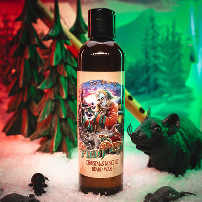 The Pied Piper - Beard Wash - Mashed Sugared Apples, Iced Fir Needles, and Warm Mahogany