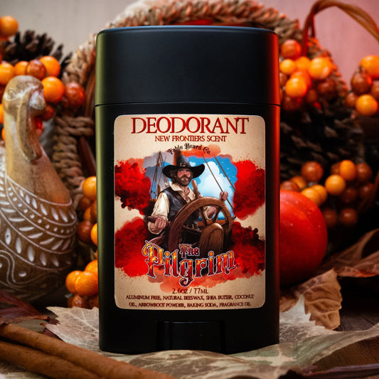 The Pilgrim - Deodorant - Freshly Fallen Leaves, Golden Nectar, White Musk, & Imported Spices