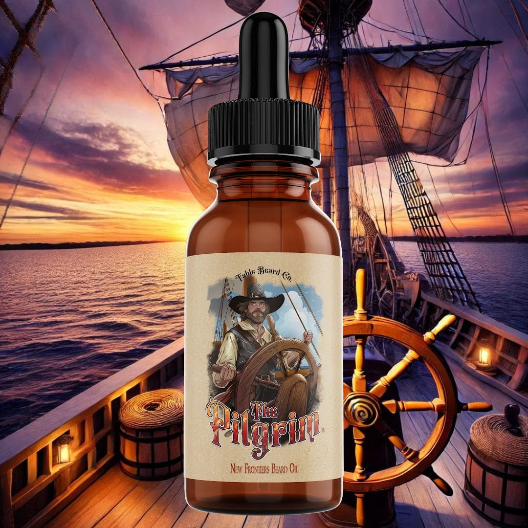 The Pilgrim - Beard Oil - Freshly Fallen Leaves, Golden Nectar, White Musk, & Imported Spices