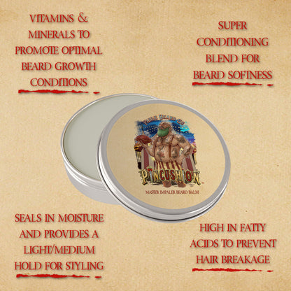Pincushion - Beard Balm - Big Top Timberwood, Caramelized Maple Ember, Shadowed Bergamot
