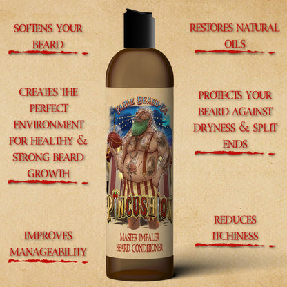 Pincushion - Beard Conditioner - Big Top Timberwood, Caramelized Maple Ember, Shadowed Bergamot