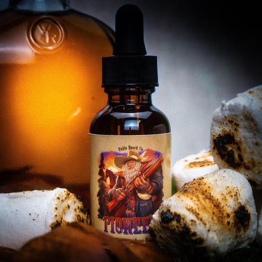The Pioneer - Beard Oil - Apple Butter, Toasted Marshmallow, and Vanilla Liquor