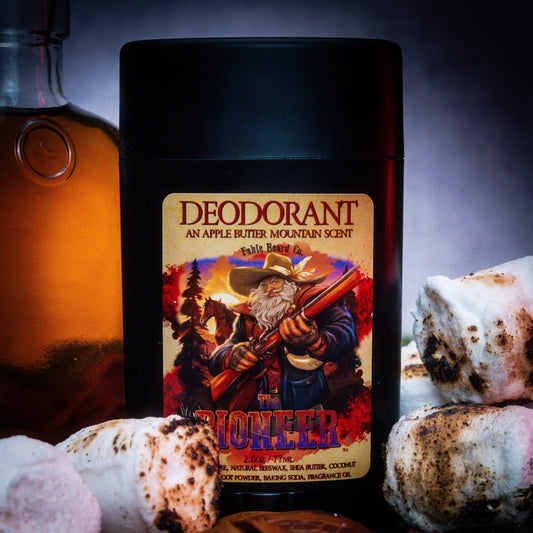 The Pioneer - Deodorant - Apple Butter, Toasted Marshmallow, and Vanilla Liquor