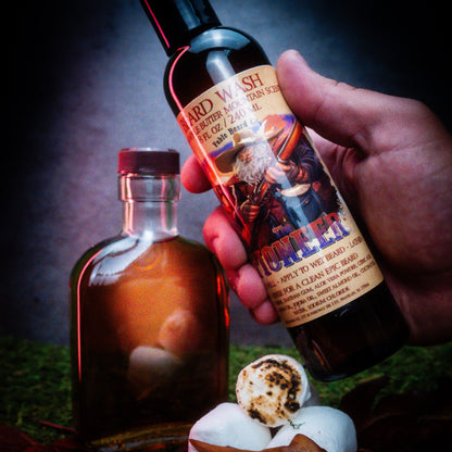 The Pioneer - Beard Wash - Apple Butter, Toasted Marshmallow, and Vanilla Liquor