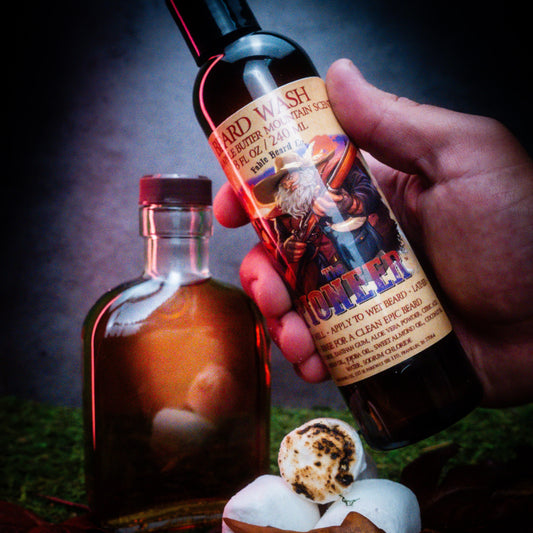 The Pioneer - Beard Wash - Apple Butter, Toasted Marshmallow, and Vanilla Liquor