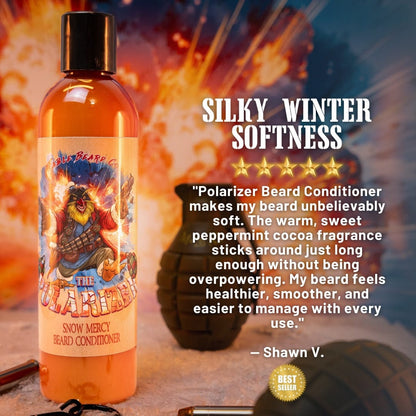 The Polarizer - Beard Conditioner - Peppermint Hot Cocoa, Powdered Sugar, Condensed Milk