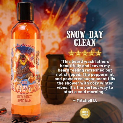 The Polarizer - Beard Wash - Peppermint Hot Cocoa, Powdered Sugar, Condensed Milk