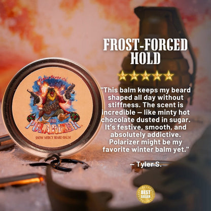 The Polarizer - Complete Balm Kit - Peppermint Hot Cocoa, Powdered Sugar, Condensed Milk