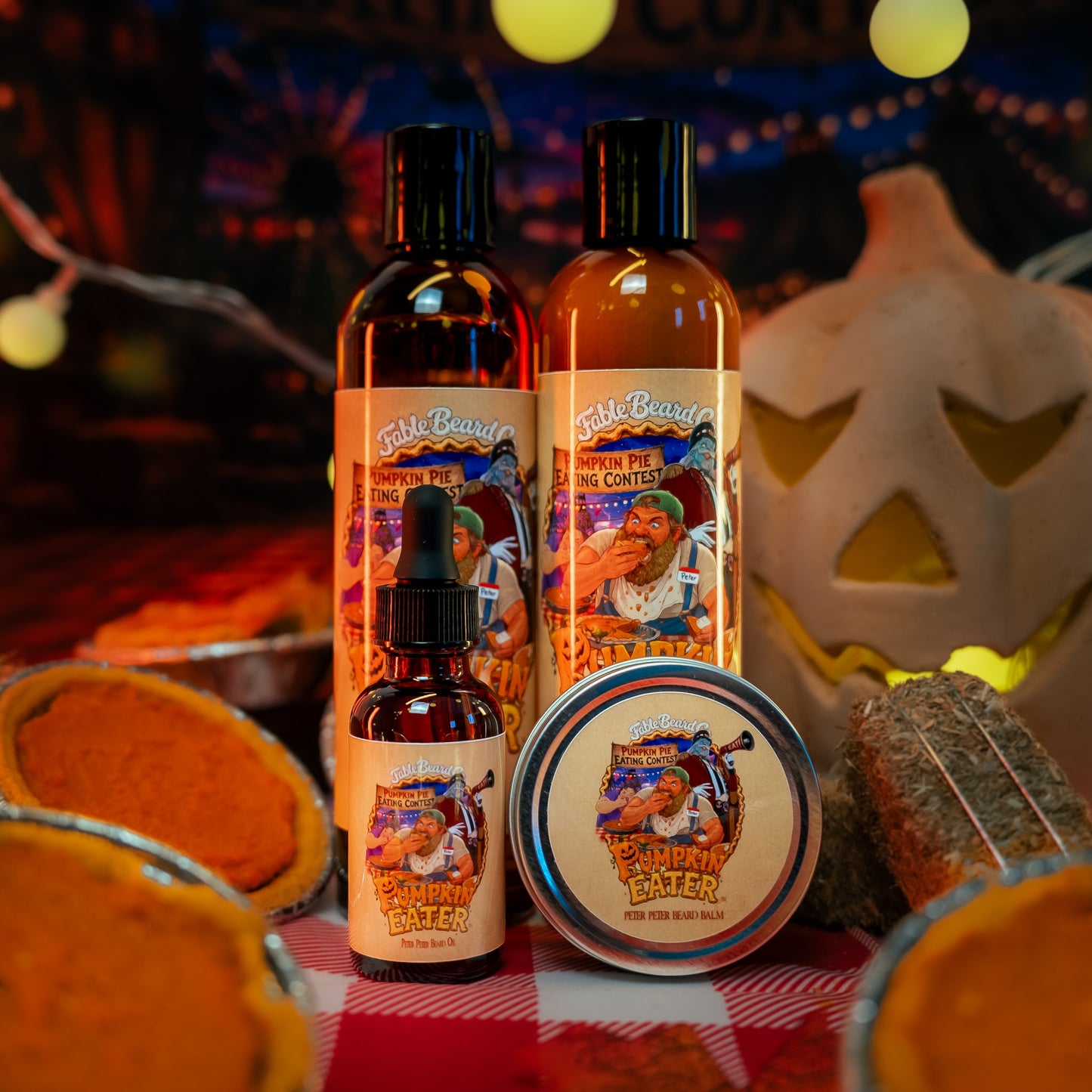 Pumpkin Eater - Complete Balm Kit - Prize Pumpkin Pie, Creamy Whipped Topping, Toasted Pie Crust