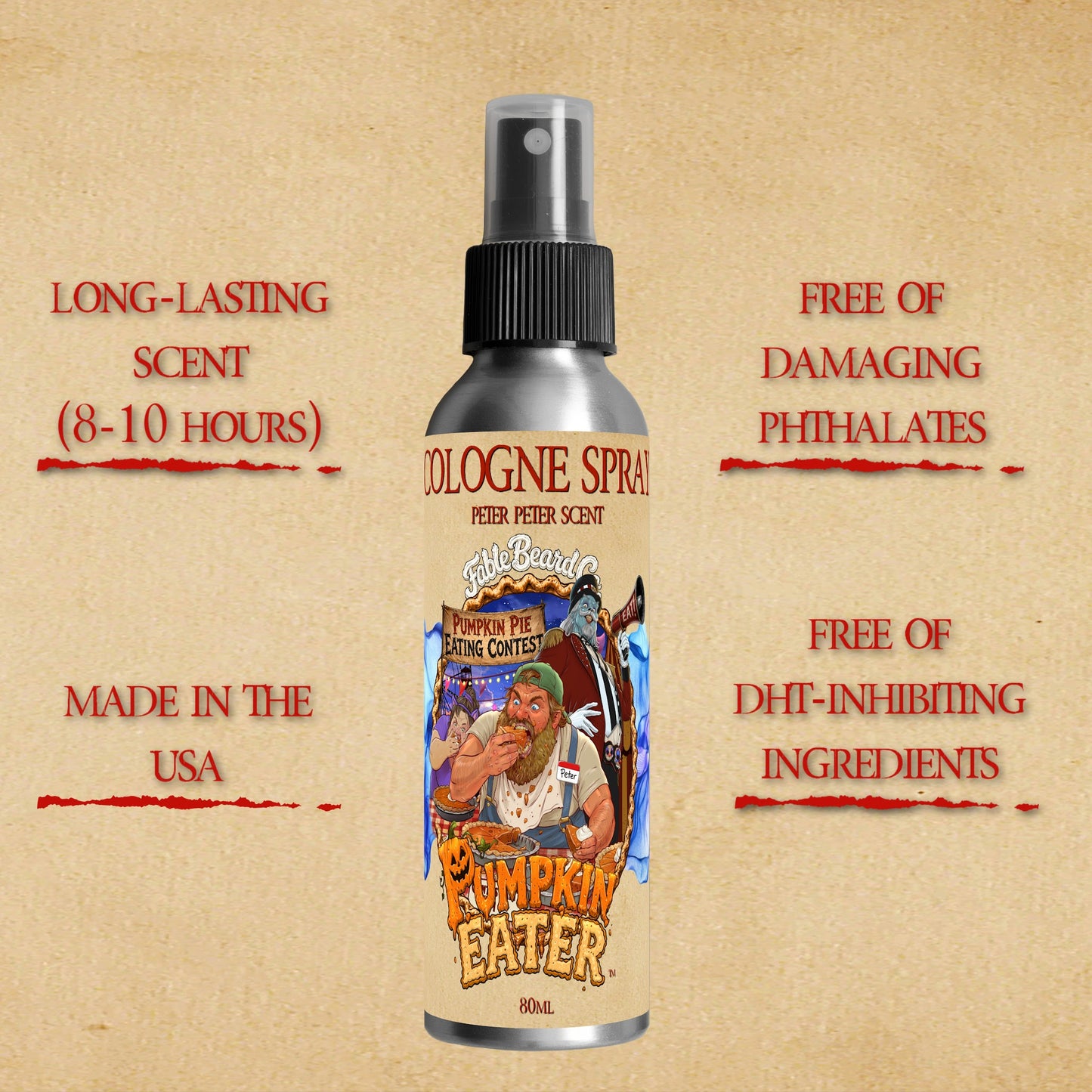 Pumpkin Eater - Cologne - Prize Pumpkin Pie, Creamy Whipped Topping, Toasted Pie Crust
