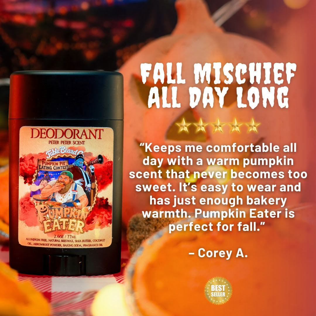 Pumpkin Eater - Deodorant - Prize Pumpkin Pie, Creamy Whipped Topping, Toasted Pie Crust