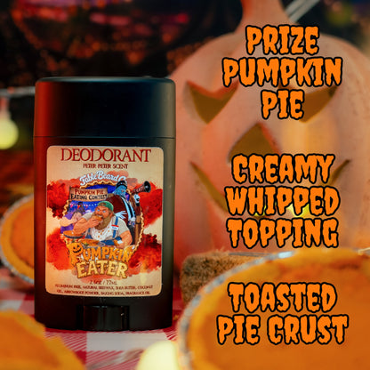 Pumpkin Eater - Deodorant - Prize Pumpkin Pie, Creamy Whipped Topping, Toasted Pie Crust