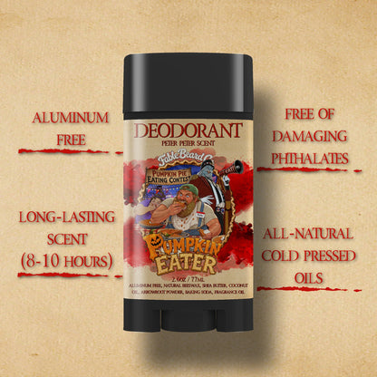 Pumpkin Eater - Deodorant - Prize Pumpkin Pie, Creamy Whipped Topping, Toasted Pie Crust