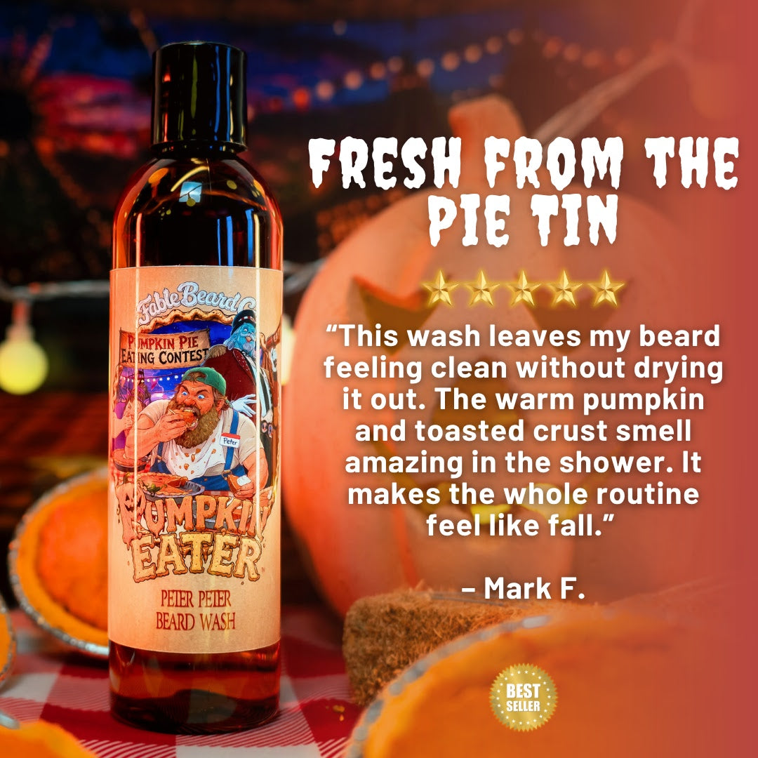Pumpkin Eater - Beard Wash - Prize Pumpkin Pie, Creamy Whipped Topping, Toasted Pie Crust