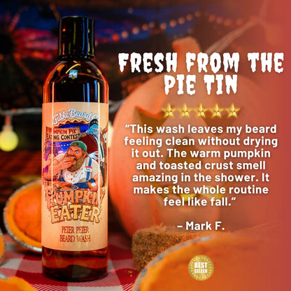 Pumpkin Eater - Beard Wash - Prize Pumpkin Pie, Creamy Whipped Topping, Toasted Pie Crust