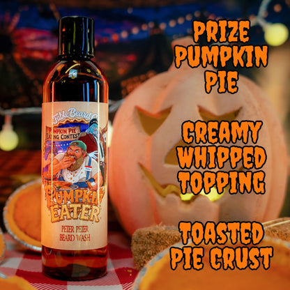 Pumpkin Eater - Beard Wash - Prize Pumpkin Pie, Creamy Whipped Topping, Toasted Pie Crust