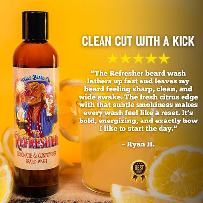 The Refresher - Beard Wash - Gunpowder & Lemonade