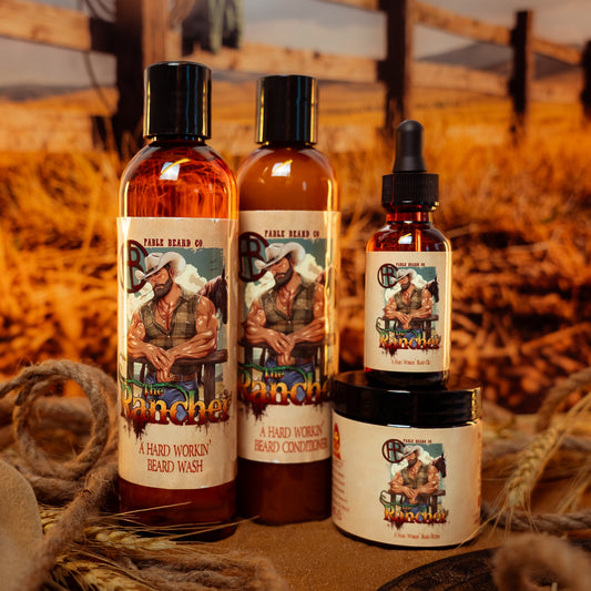 The Rancher - Complete Butter Kit - Fresh Cut Cedar, Green Pastures, Leather Boots