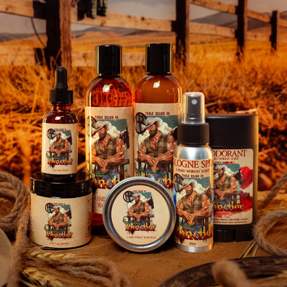 The Rancher - Ultimate Bundle - Fresh Cut Cedar, Green Pastures, Leather Boots