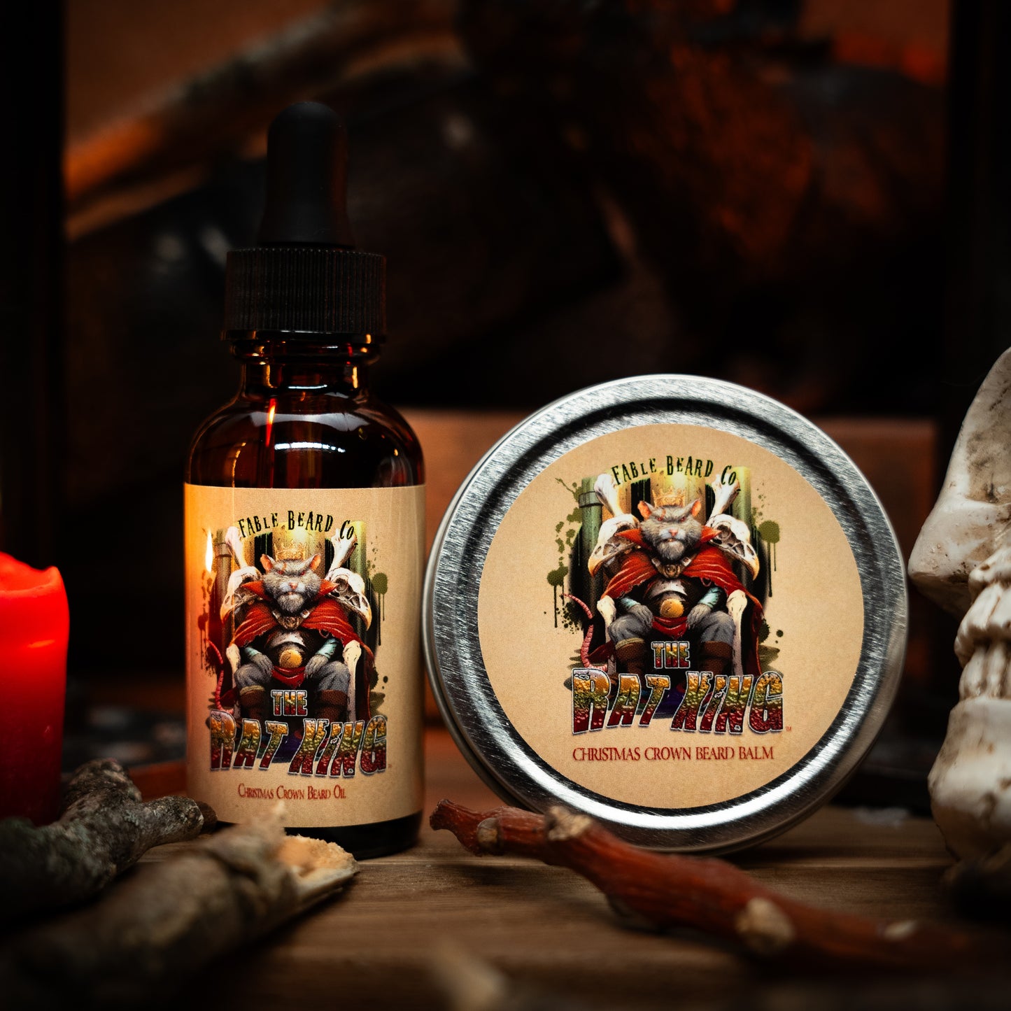 The Rat King - Basic Beard Care Kit