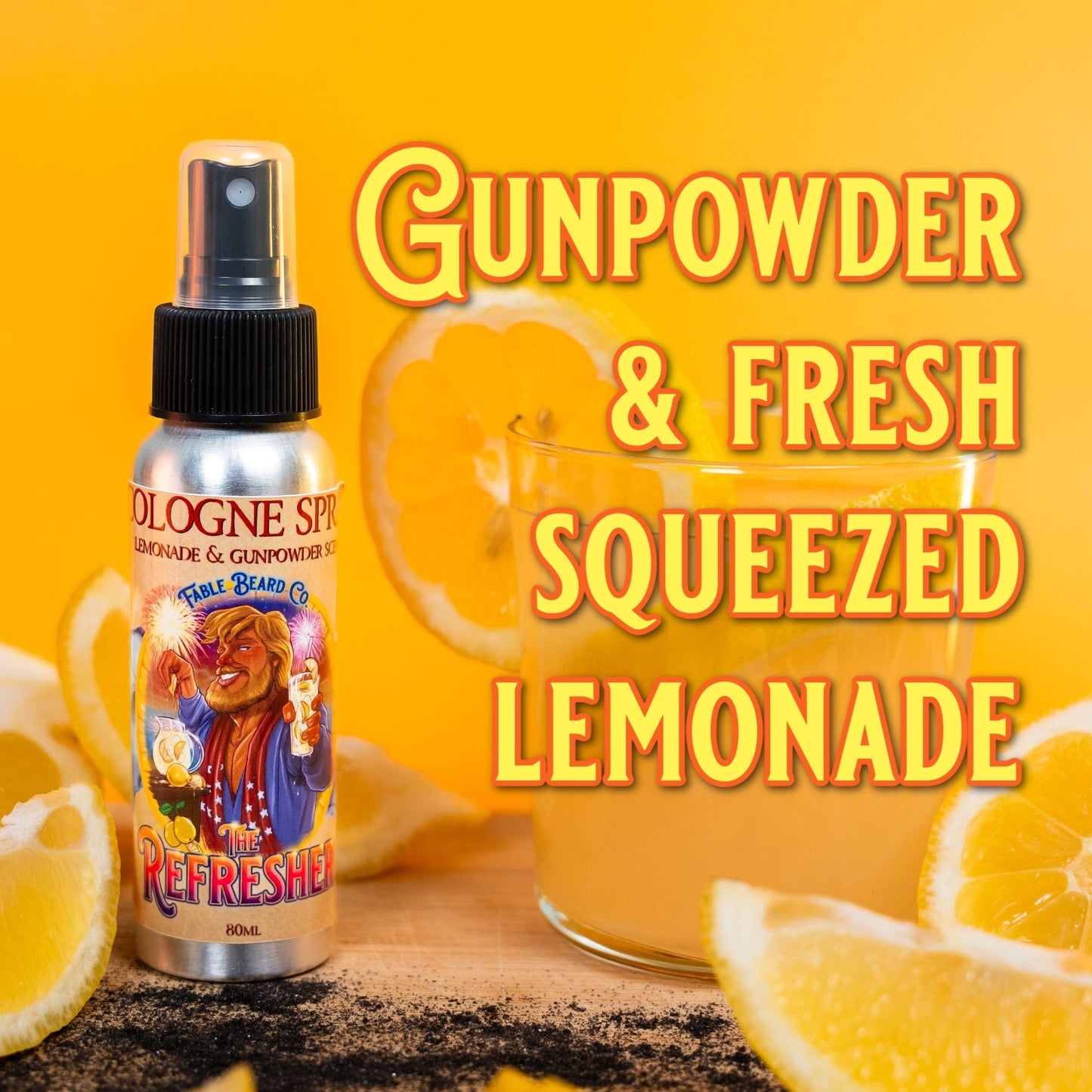 The Refresher - Cologne - Gunpowder & Lemonade