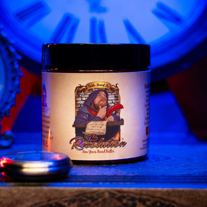 The Resolution - Beard Butter - Cuban Cigars, Brazilian Coffee, and Vintage Champagne