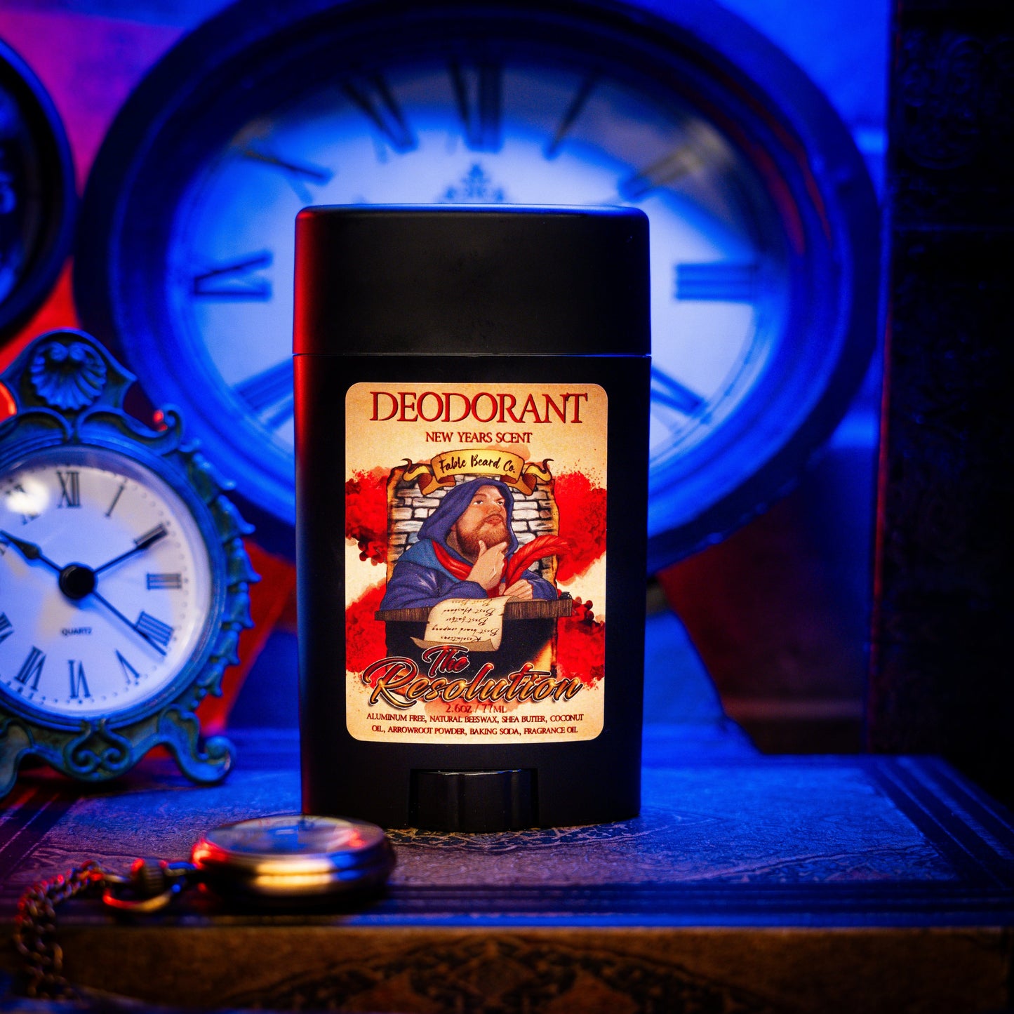 The Resolution - Deodorant - Cuban Cigars, Brazilian Coffee, and Vintage Champagne