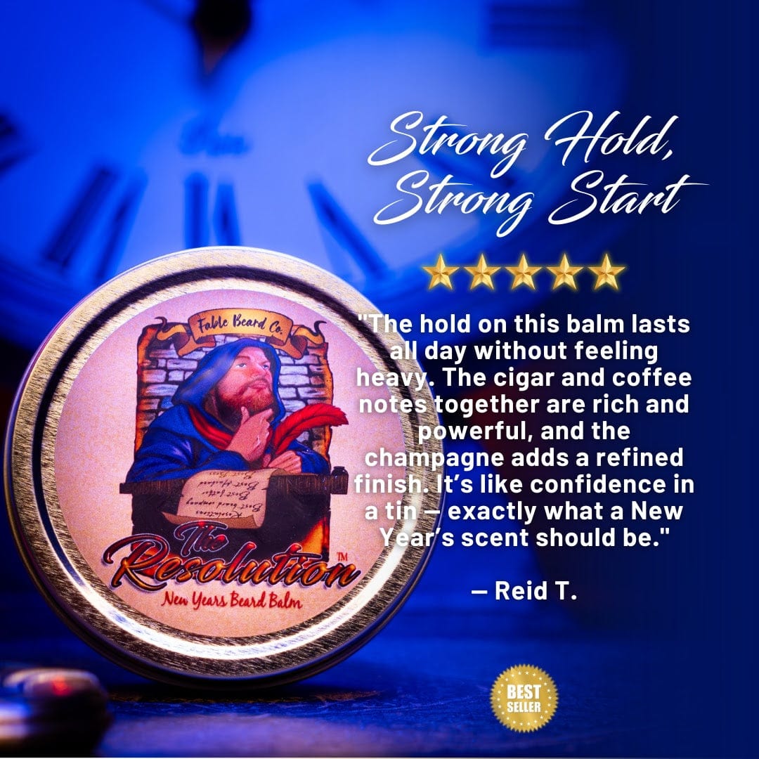 The Resolution - Complete Balm Kit - Cuban Cigars, Brazilian Coffee, and Vintage Champagne