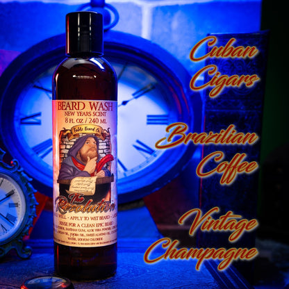 The Resolution - Beard Wash - Cuban Cigars, Brazilian Coffee, and Vintage Champagne