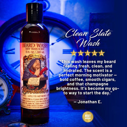 The Resolution - Beard Wash - Cuban Cigars, Brazilian Coffee, and Vintage Champagne