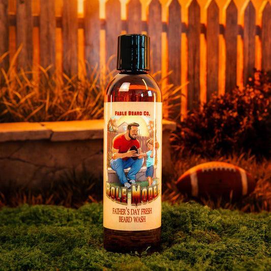 The Role Model - Beard Wash - Leathery Woods, Bergamot Spice Cologne, and Herbal Sage Musk