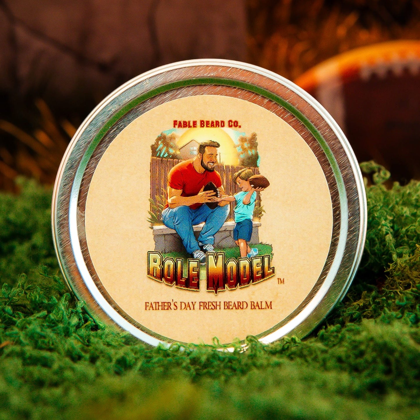 The Role Model - Beard Balm - Leathery Woods, Bergamot Spice Cologne, and Herbal Sage Musk