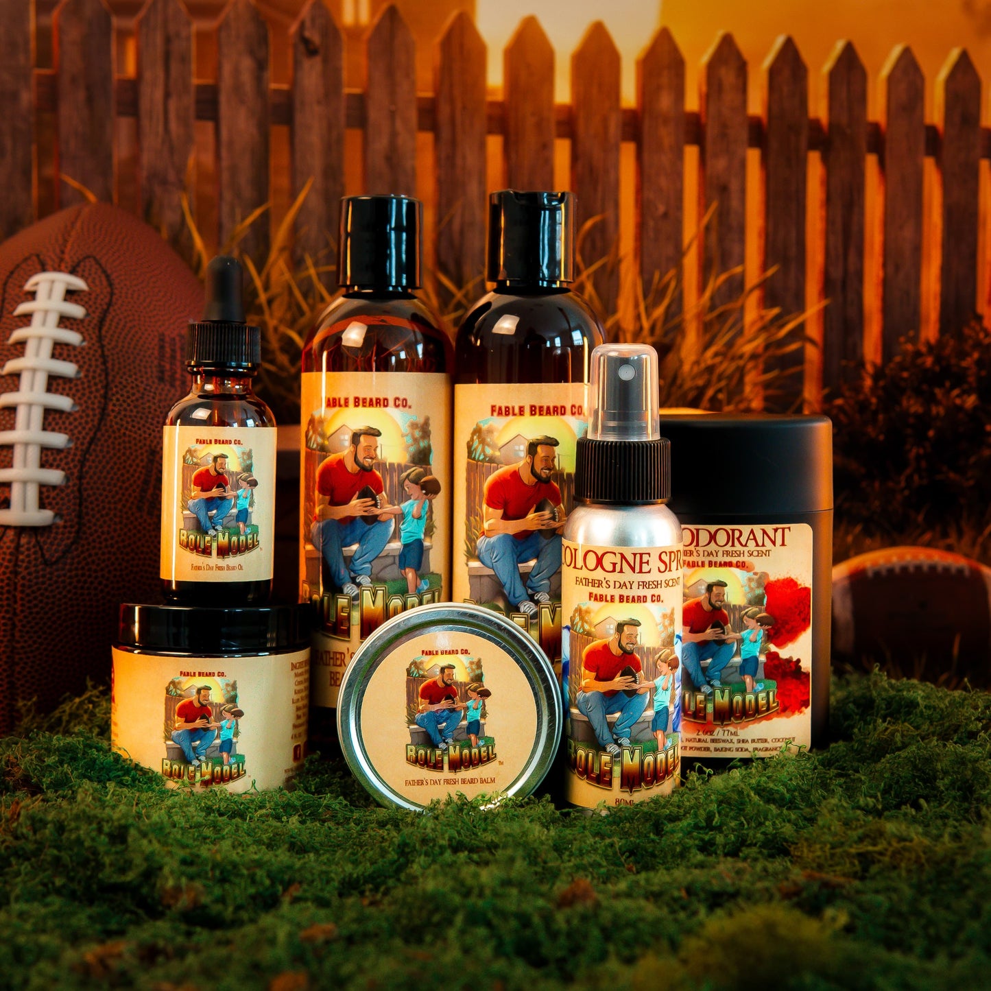 The Role Model - Ultimate Bundle - Leathery Woods, Bergamot Spice Cologne, and Herbal Sage Musk