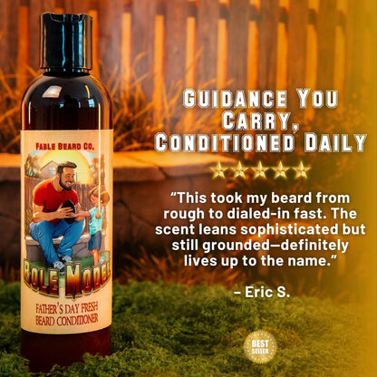 The Role Model - Beard Conditioner - Leathery Woods, Bergamot Spice Cologne, and Herbal Sage Musk