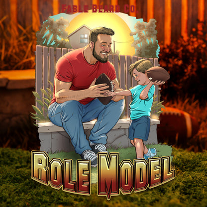 The Role Model - Beard Oil - Leathery Woods, Bergamot Spice Cologne, and Herbal Sage Musk
