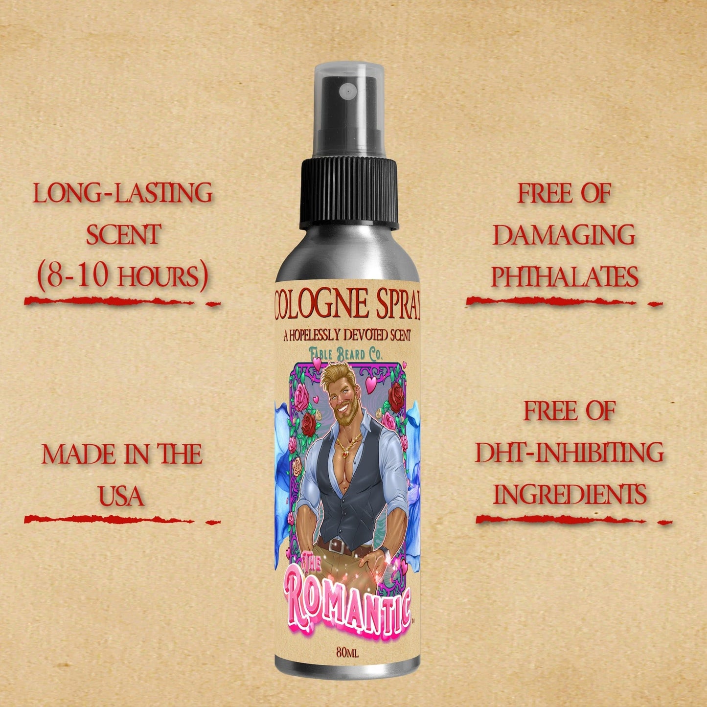 The Romantic - Cologne - Crisp Bergamot, Sweet Guaiac Woods, Comforting Sandalwood