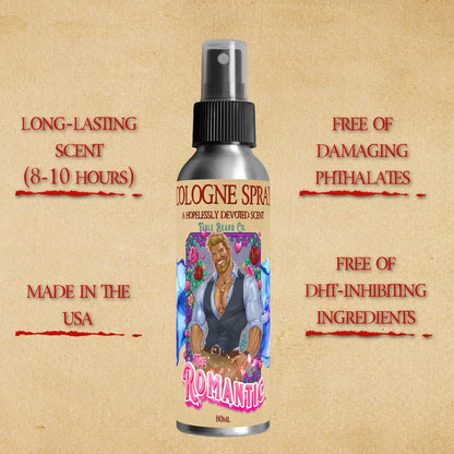 The Romantic - Cologne - Crisp Bergamot, Sweet Guaiac Woods, Comforting Sandalwood