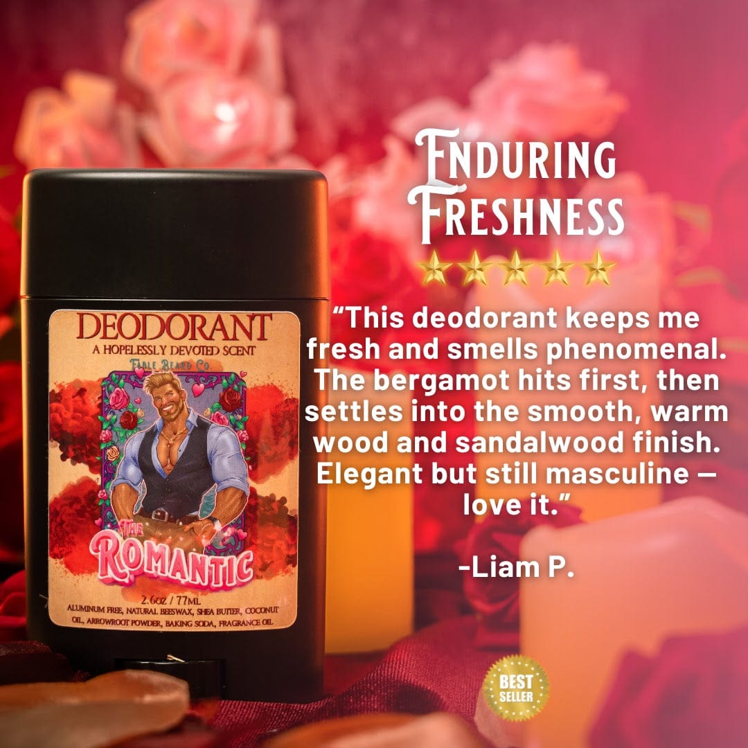 The Romantic - Deodorant - Crisp Bergamot, Sweet Guaiac Woods, Comforting Sandalwood