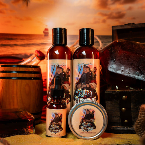 Rum Runner - Complete Balm Kit - Bay Rum Spices, Tahitian Lime, Fresh Coconut